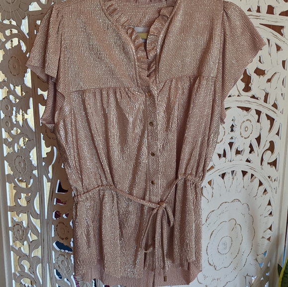 Sabina musayev pink sparkly top - Picture 1 of 3